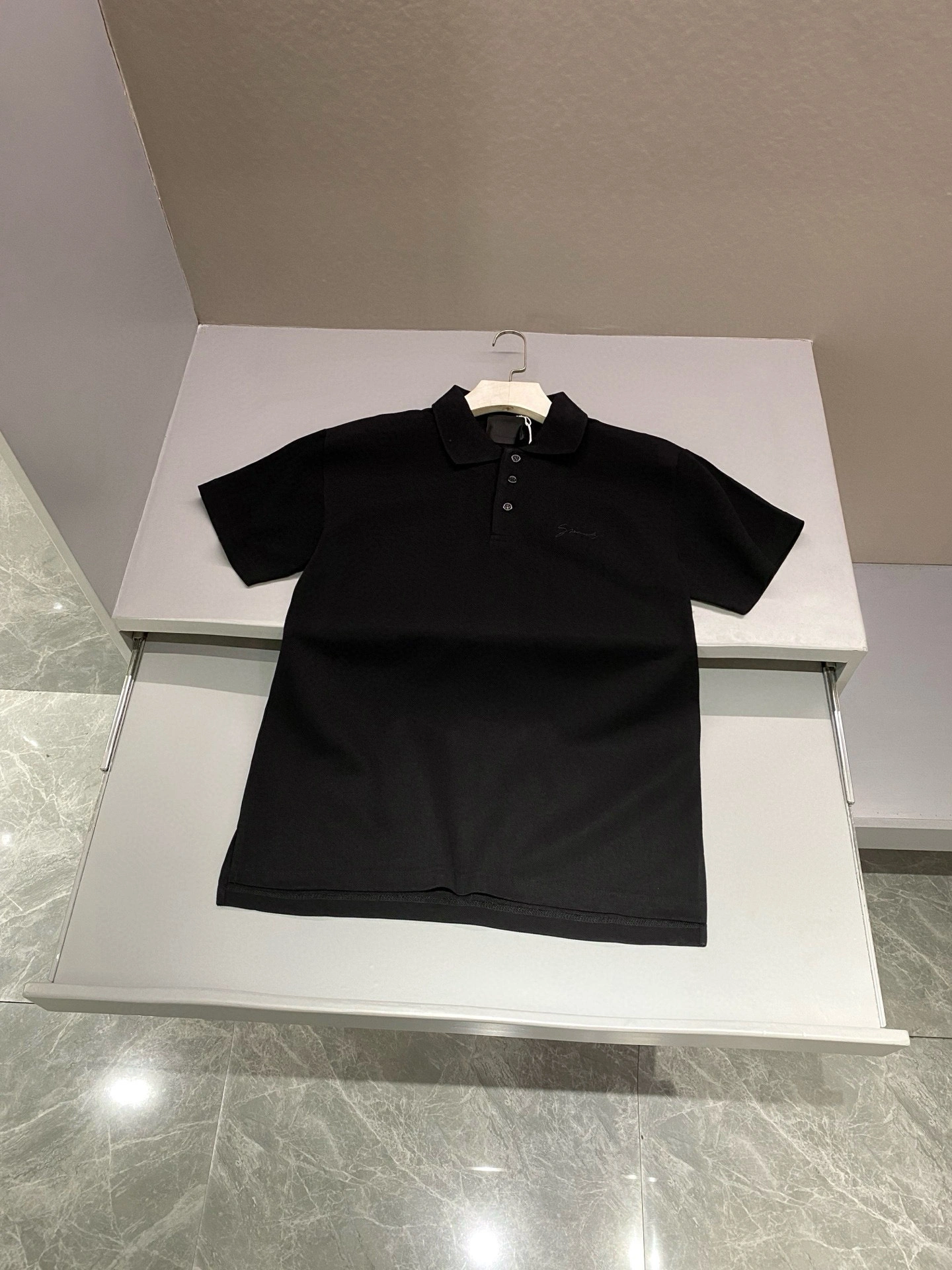 & wg.luxury- 6iv593hy embroidery Polo 2Colour item:E-F361D2826-2